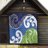 Southland New Zealand Quilt Maori Koru Flag Color