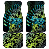 Southland Takehe Pounama Car Mats Aotearoa Poutama Paua Shell Fern LT14 - Polynesian Pride