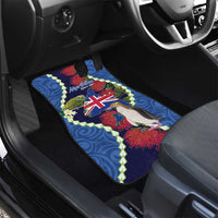 Southland Anniversary Day Car Mats Murihiku 1861 Maori Bird Mix Pohutukawa LT14 - Polynesian Pride