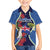 Southland Anniversary Day Family Matching Off Shoulder Maxi Dress and Hawaiian Shirt Murihiku 1861 Maori Bird Mix Pohutukawa