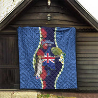 Southland Anniversary Day Quilt Murihiku 1861 Maori Bird Mix Pohutukawa