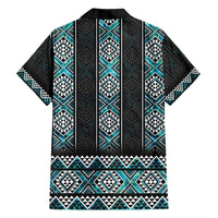 Paua Shell Taniko Pattern Aotearoa Hawaiian Shirt Niho Taniwha Mix Poutama LT14 - Polynesian Pride