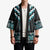 Paua Shell Taniko Pattern Aotearoa Kimono Niho Taniwha Mix Poutama - Polynesian Pride