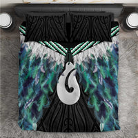 Aotearoa Korowai Motif Bedding Set Hei Matau Poutama Maori Pattern