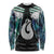 Aotearoa Korowai Motif Long Sleeve Shirt Hei Matau Poutama Maori Pattern