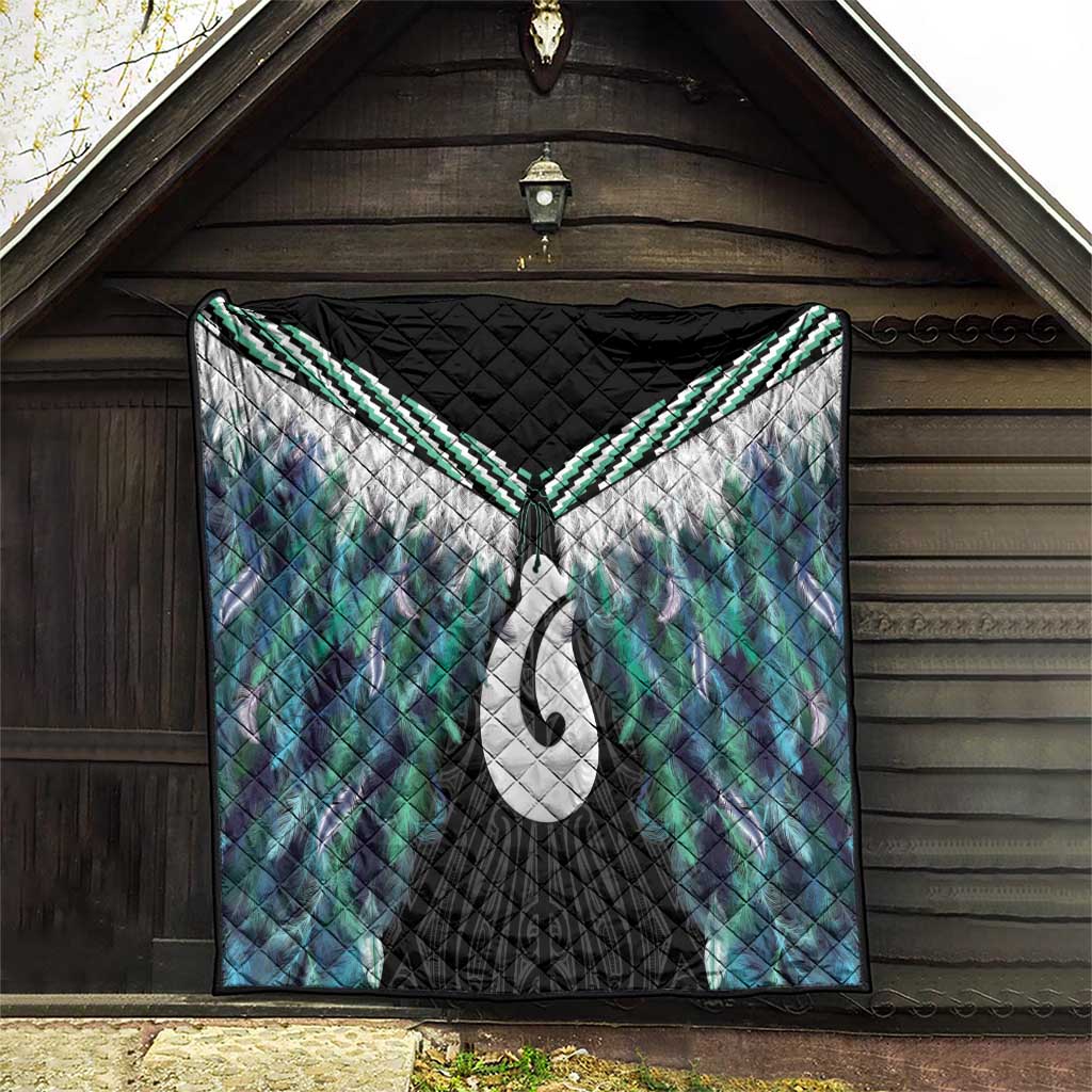 Aotearoa Korowai Motif Quilt Hei Matau Poutama Maori Pattern