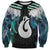 Aotearoa Korowai Motif Sweatshirt Hei Matau Poutama Maori Pattern