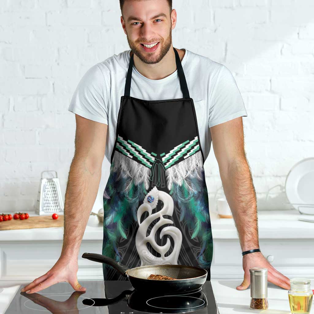 Aotearoa Korowai Motif Apron Hei Manaia Poutama Maori Pattern LT14 - Polynesian Pride