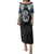Aotearoa Korowai Motif Family Matching Puletasi and Hawaiian Shirt Hei Manaia Poutama Maori Pattern
