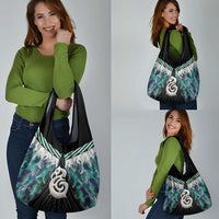Aotearoa Korowai Motif Grocery Bag Hei Manaia Poutama Maori Pattern LT14 - Polynesian Pride