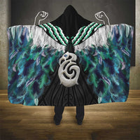 Aotearoa Korowai Motif Hooded Blanket Hei Manaia Poutama Maori Pattern LT14 - Polynesian Pride