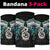 Aotearoa Korowai Motif Neck Gaiter Hei Manaia Poutama Maori Pattern - Polynesian Pride