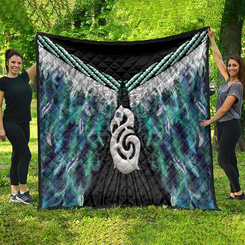 Aotearoa Korowai Motif Quilt Hei Manaia Poutama Maori Pattern