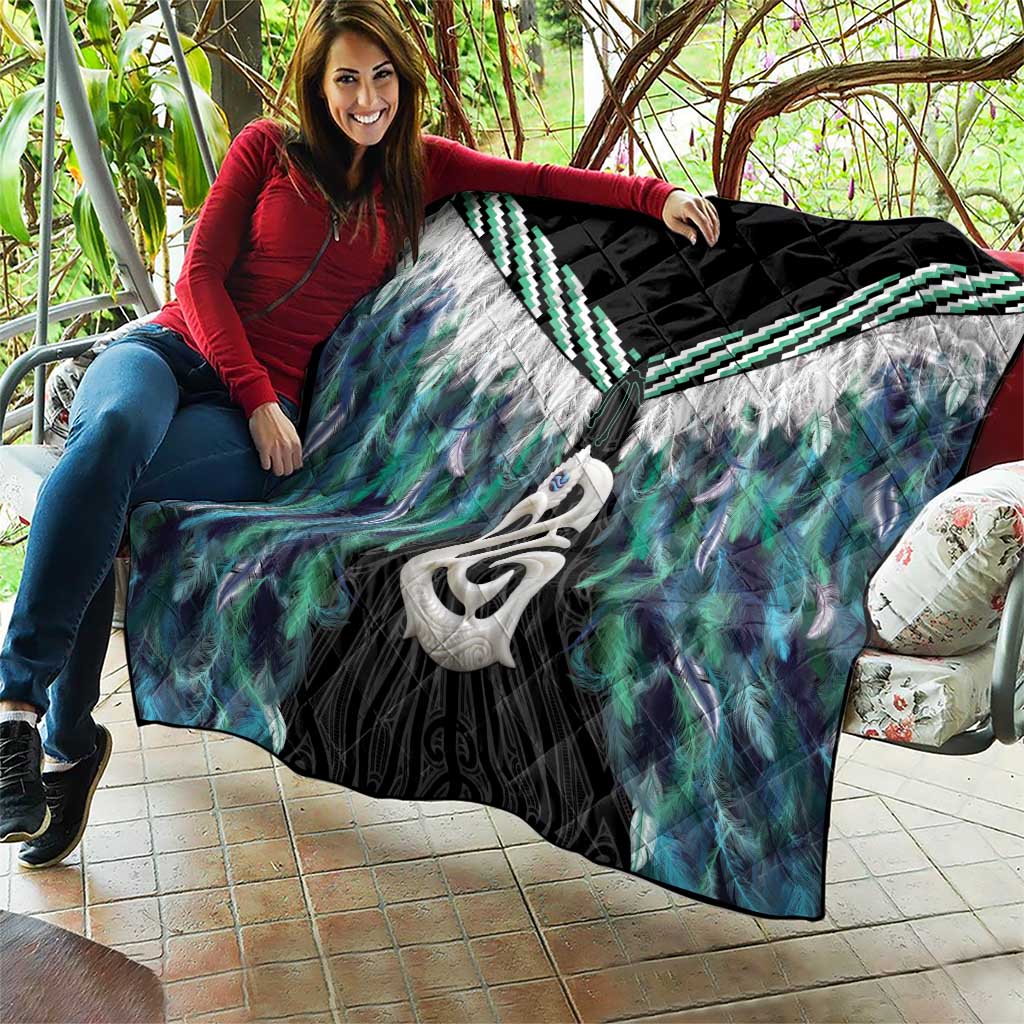 Aotearoa Korowai Motif Quilt Hei Manaia Poutama Maori Pattern