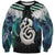 Aotearoa Korowai Motif Sweatshirt Hei Manaia Poutama Maori Pattern