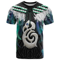 Aotearoa Korowai Motif T Shirt Hei Manaia Poutama Maori Pattern