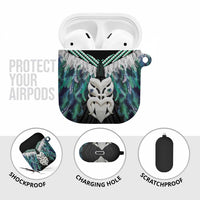 Aotearoa Korowai Motif AirPods Case Maori Wheku Poutama LT14 - Polynesian Pride
