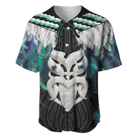 Aotearoa Korowai Motif Baseball Jersey Maori Wheku Poutama