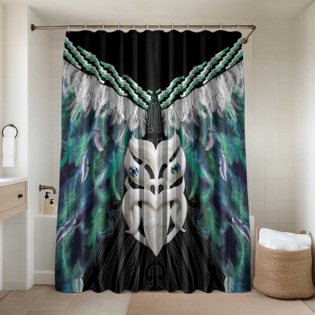 Aotearoa Korowai Motif Bathroom Set Maori Wheku Poutama - Polynesian Pride