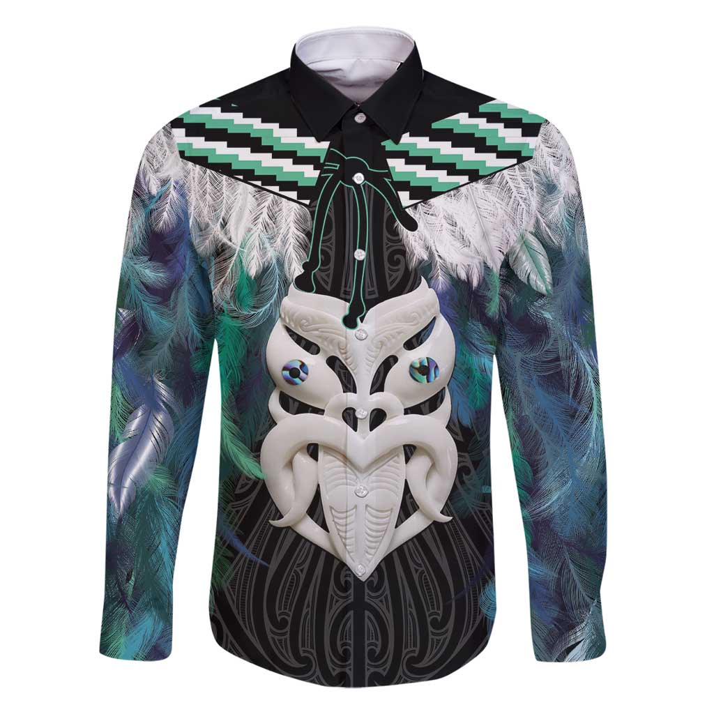 Aotearoa Korowai Motif Family Matching Mermaid Dress and Hawaiian Shirt Maori Wheku Poutama