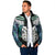 Aotearoa Korowai Motif Padded Jacket Maori Wheku Poutama - Polynesian Pride