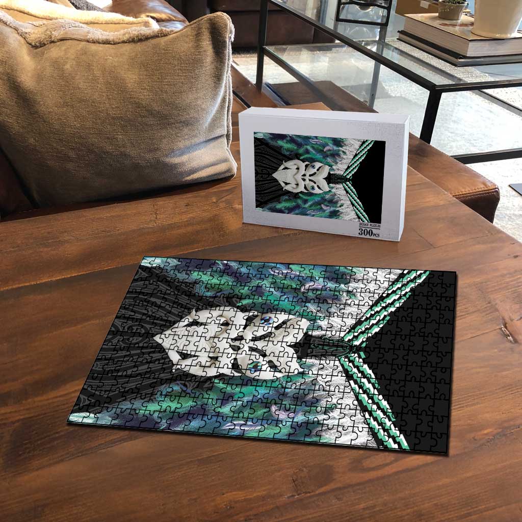 Aotearoa Korowai Motif Puzzle Maori Wheku Poutama LT14 - Polynesian Pride
