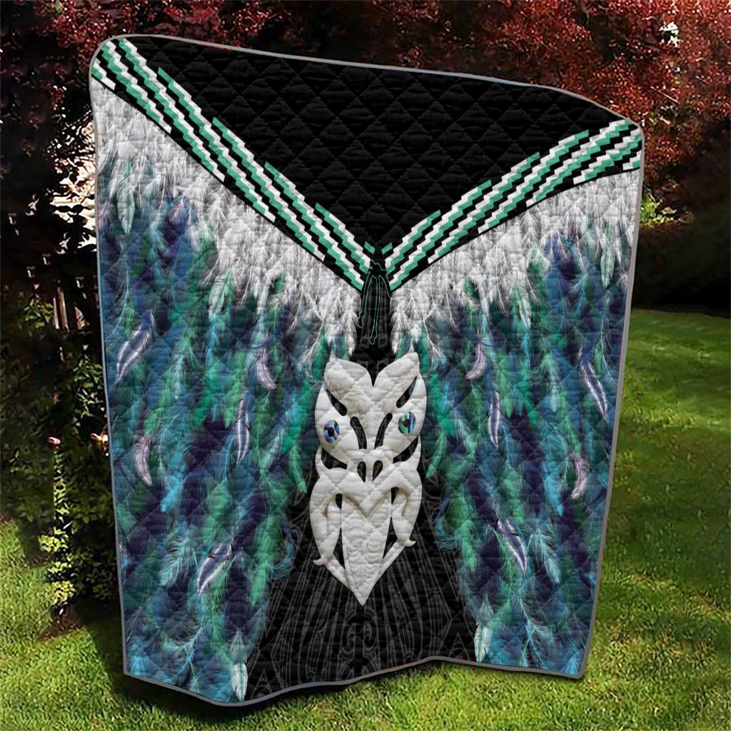 Aotearoa Korowai Motif Quilt Maori Wheku Poutama