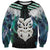 Aotearoa Korowai Motif Sweatshirt Maori Wheku Poutama