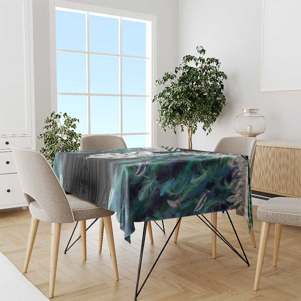 Aotearoa Korowai Motif Tablecloth Maori Wheku Poutama LT14 - Polynesian Pride