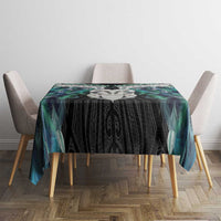 Aotearoa Korowai Motif Tablecloth Maori Wheku Poutama LT14 - Polynesian Pride