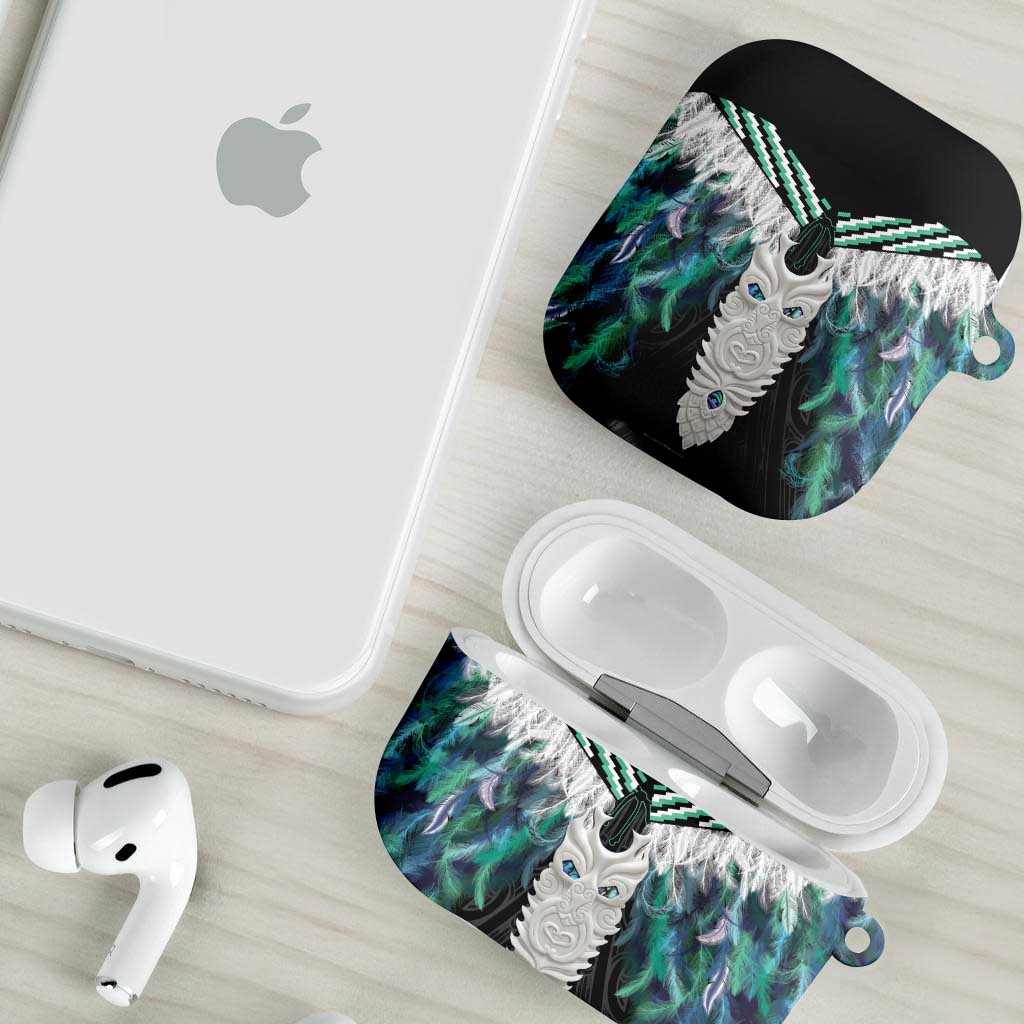 Aotearoa Korowai Motif AirPods Case Maori Tane Poutama LT14 - Polynesian Pride
