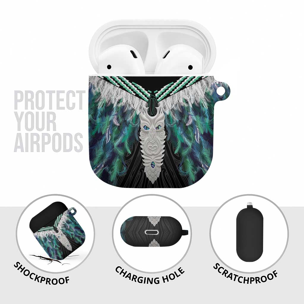 Aotearoa Korowai Motif AirPods Case Maori Tane Poutama LT14 - Polynesian Pride