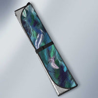 Aotearoa Korowai Motif Auto Sun Shade Maori Tane Poutama - Polynesian Pride