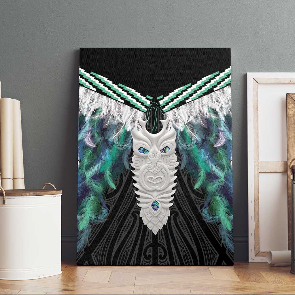 Aotearoa Korowai Motif Canvas Wall Art Maori Tane Poutama LT14 - Polynesian Pride