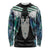 Aotearoa Korowai Motif Long Sleeve Shirt Maori Tane Poutama