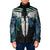 Aotearoa Korowai Motif Padded Jacket Maori Tane Poutama - Polynesian Pride