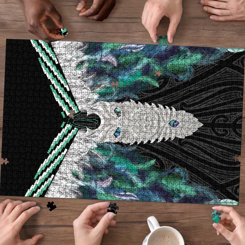 Aotearoa Korowai Motif Puzzle Maori Tane Poutama LT14 - Polynesian Pride