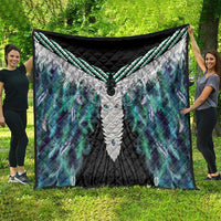 Aotearoa Korowai Motif Quilt Maori Tane Poutama