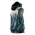 Aotearoa Korowai Motif Sleeveless Hoodie Maori Tane Poutama - Polynesian Pride
