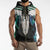 Aotearoa Korowai Motif Sleeveless Zip Hoodie Maori Tane Poutama - Polynesian Pride