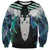 Aotearoa Korowai Motif Sweatshirt Maori Tane Poutama