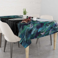 Aotearoa Korowai Motif Tablecloth Maori Tane Poutama LT14 - Polynesian Pride