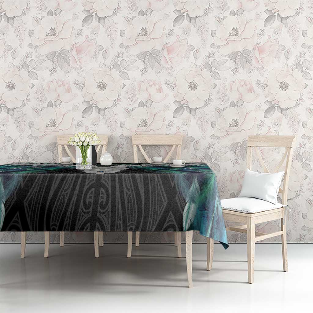 Aotearoa Korowai Motif Tablecloth Maori Tane Poutama LT14 - Polynesian Pride