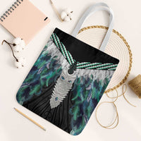 Aotearoa Korowai Motif Tote Bag Maori Tane Poutama - Polynesian Pride