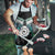 Aotearoa Korowai Motif Apron Maori Koru Poutama - Polynesian Pride