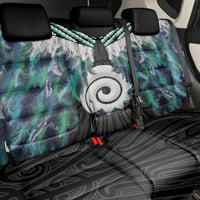 Aotearoa Korowai Motif Back Car Seat Cover Maori Koru Poutama