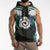 Aotearoa Korowai Motif Sleeveless Hoodie Maori Koru Poutama - Polynesian Pride