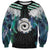 Aotearoa Korowai Motif Sweatshirt Maori Koru Poutama