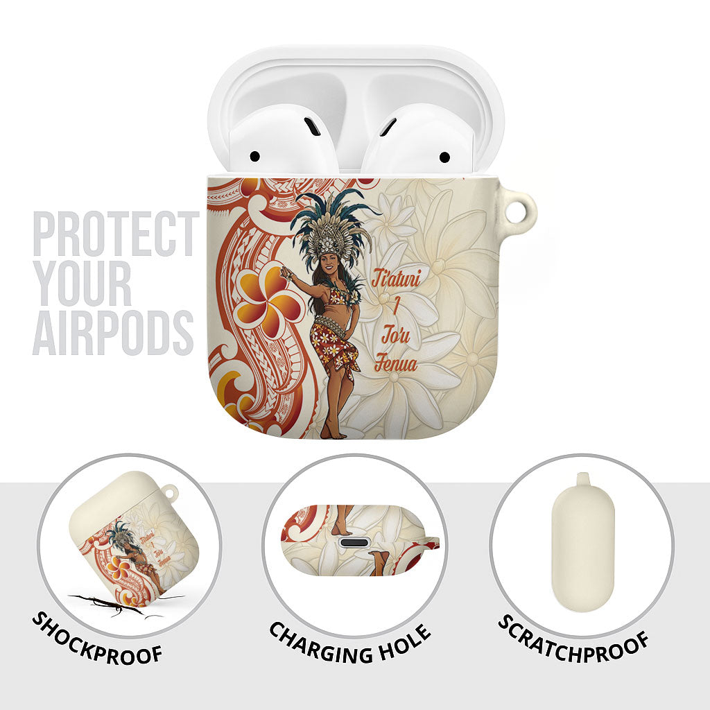 Heiva i Tahiti AirPods Case Ori Tahitian Dance Tiare Maori LT14 - Polynesian Pride