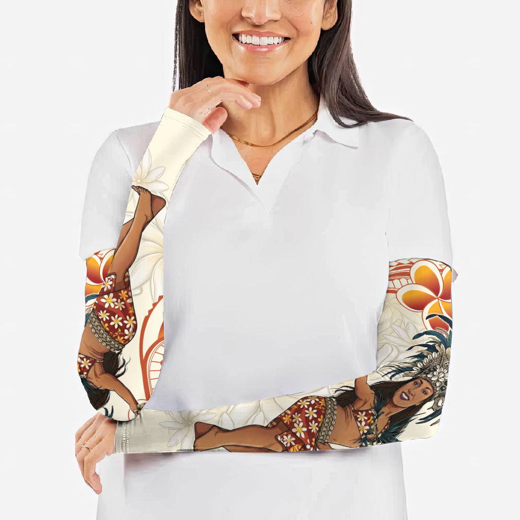 Heiva i Tahiti Arm Sleeves Ori Tahitian Dance Tiare Maori LT14 - Polynesian Pride